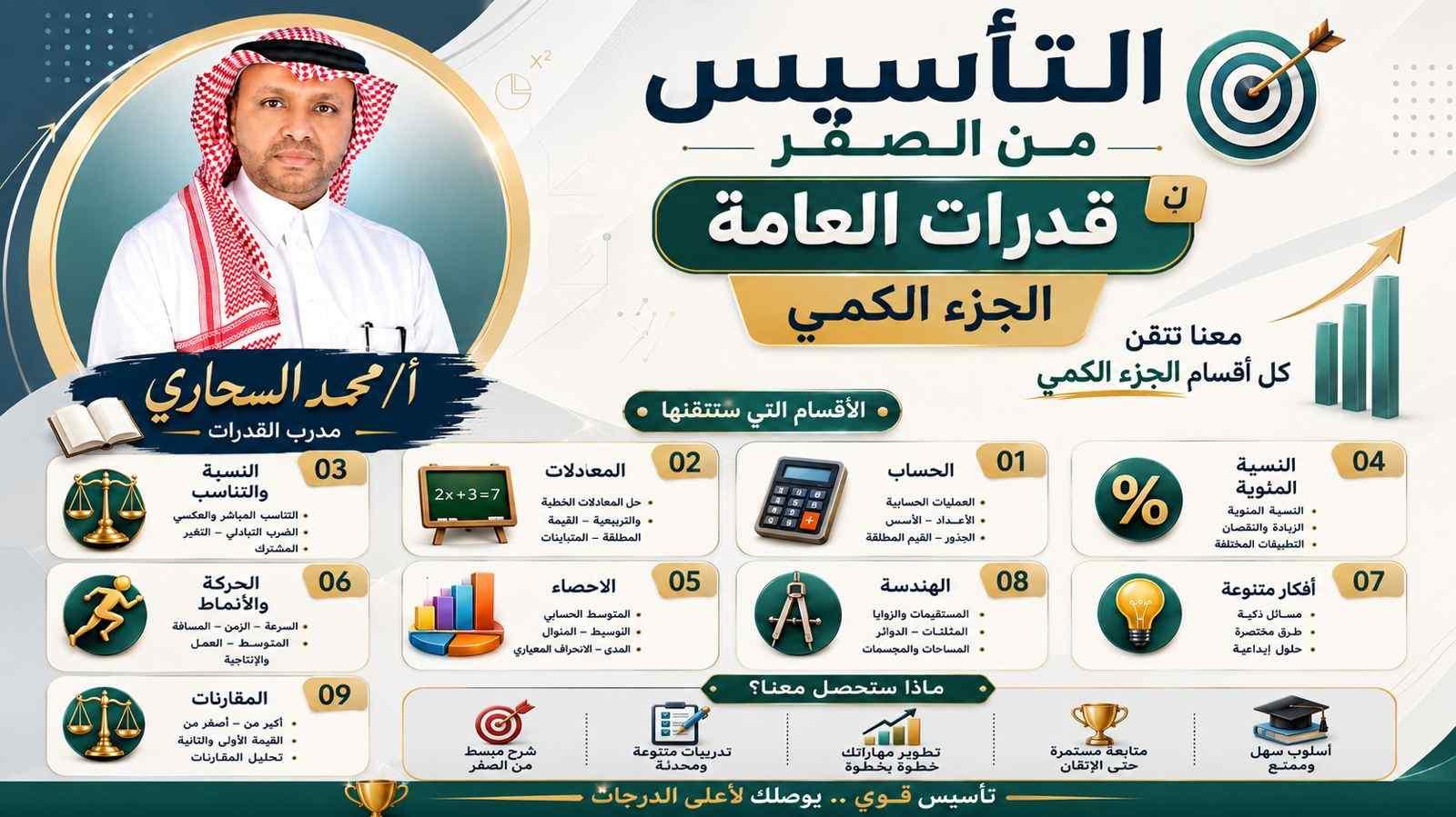 قدرات العامة الجزء الكمي
